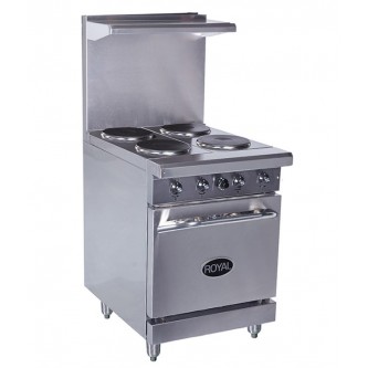 4 Burner 24" Range (Electric) (Royal)